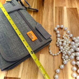 KOPI | OS | Baby Portable Diaper Changing Pad Travel Bag Wipes Zip Pocket NWOT